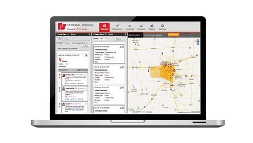 Federal Signal SMART Weather Alerting