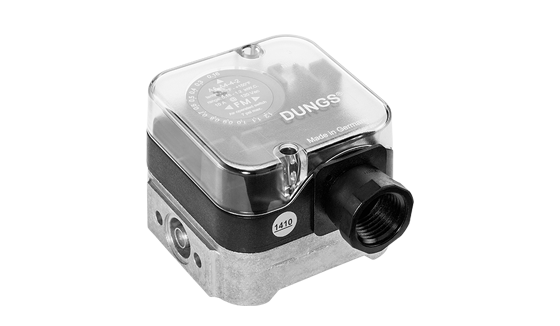 DUNGS  AA-A4 – Differential Pressure Switch for air, flue and exhaust gases /Field adjustable