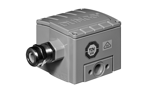 DUNGS  GW A4/2 HP SGS: Gas Pressure Switch for up to 120 PSI and for Special Gases